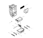 Samsung RFG296HDWP/XAA-02 freezer diagram
