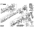 Bosch 11250VSR hammer drill diagram