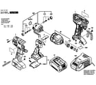 Bosch 25618-02 drill cordless diagram