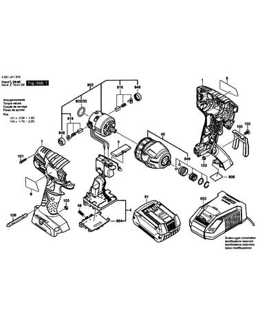 Drill cordless