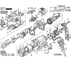 Bosch HD19-2D drill hammer diagram