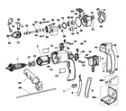 DeWalt DW511 TYPE 2 drill hammer diagram