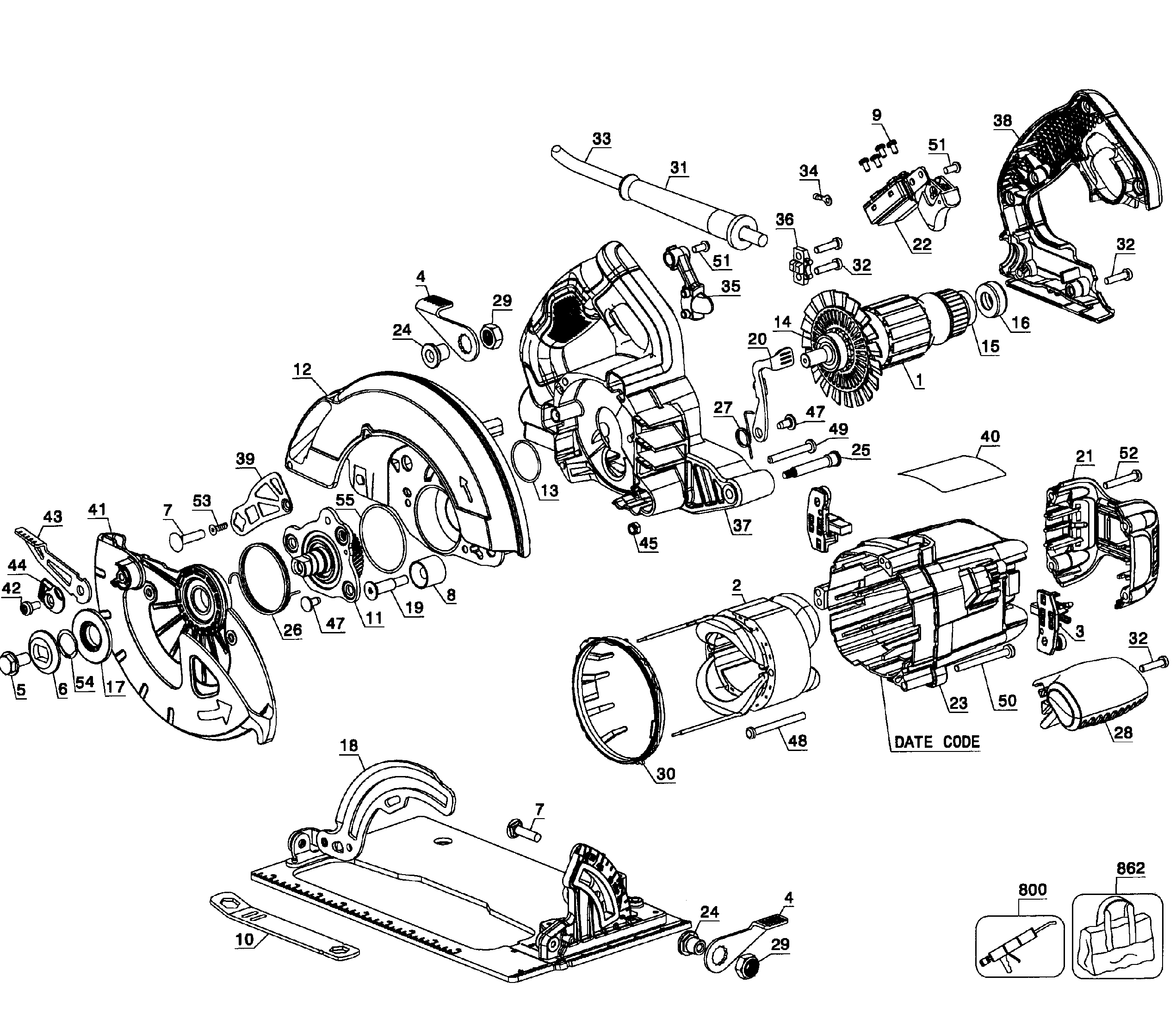 Saw circular