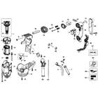 DeWalt D25324K TYPE2 motor assy diagram