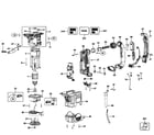 DeWalt D25651K TYPE1 motor assy diagram