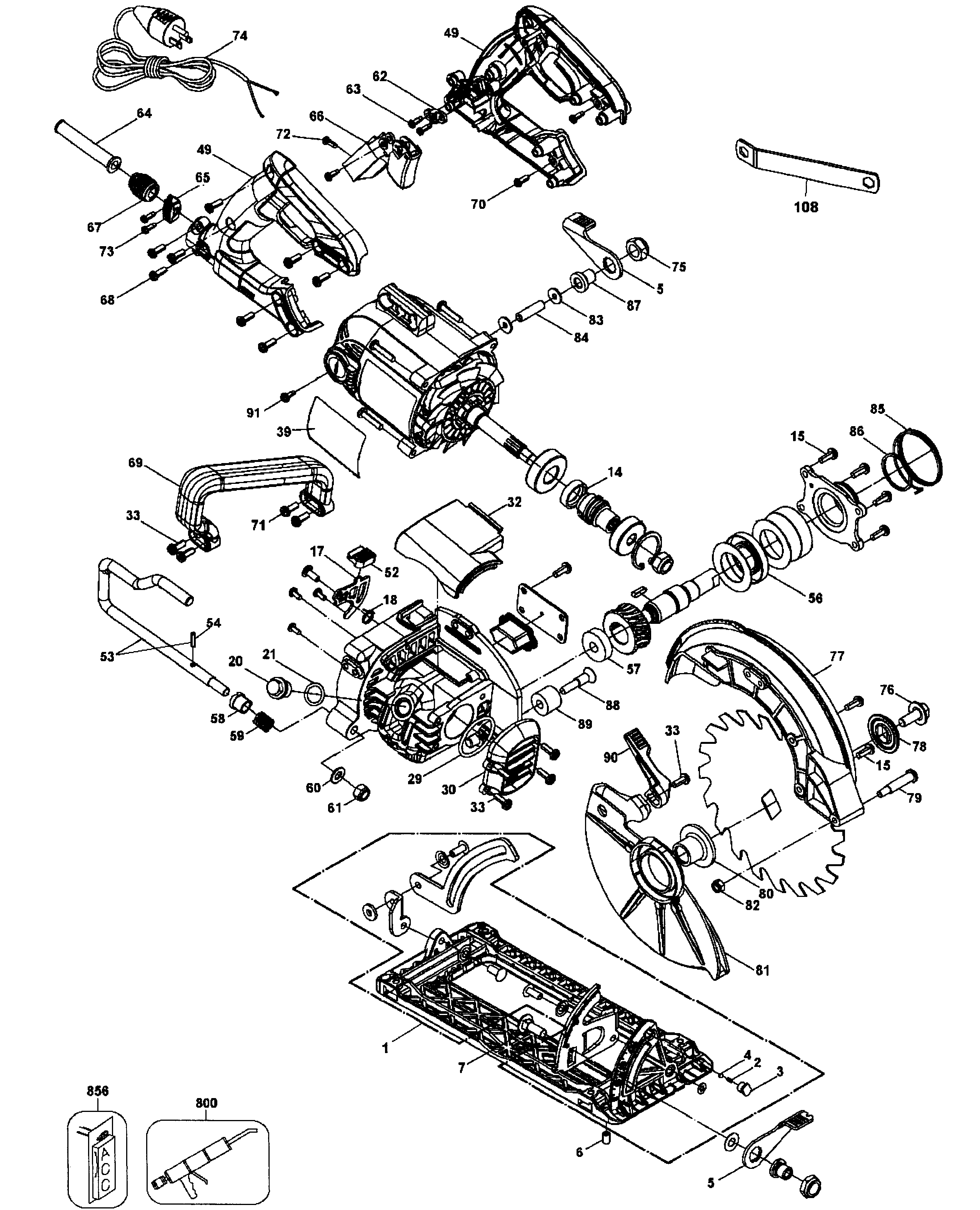 Saw circular