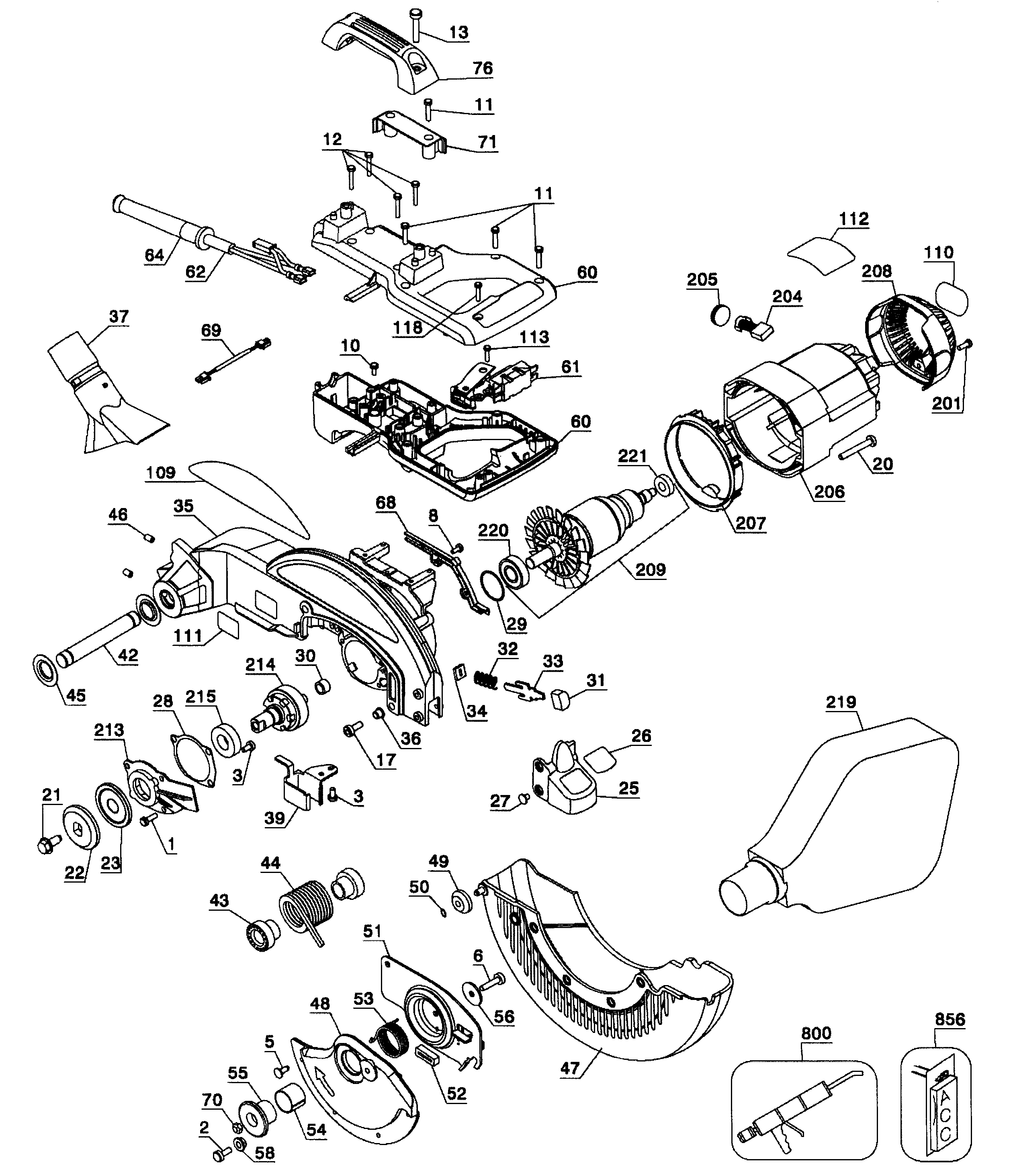 Arm assy