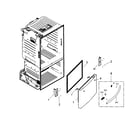 Samsung RF221NCTABC/AA-01 freezer door diagram