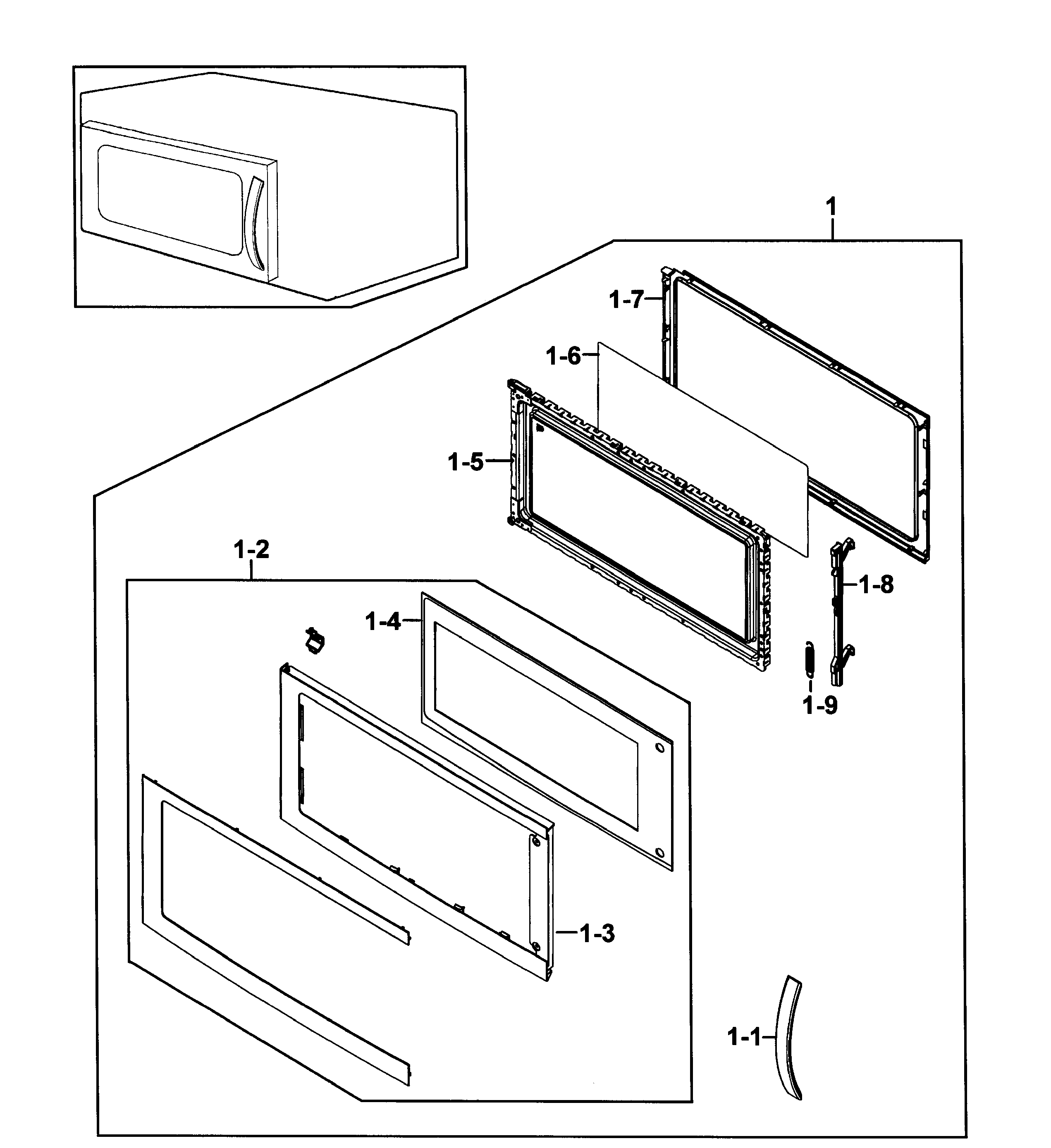 Door assy