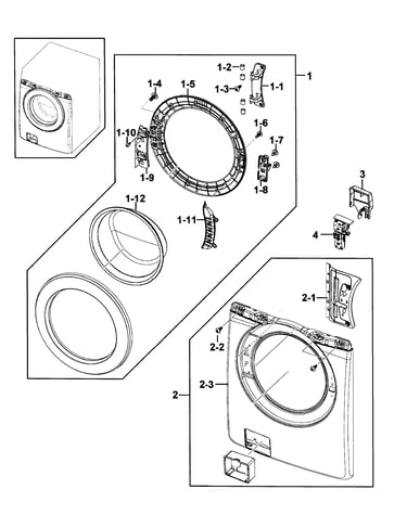 Front/door assy