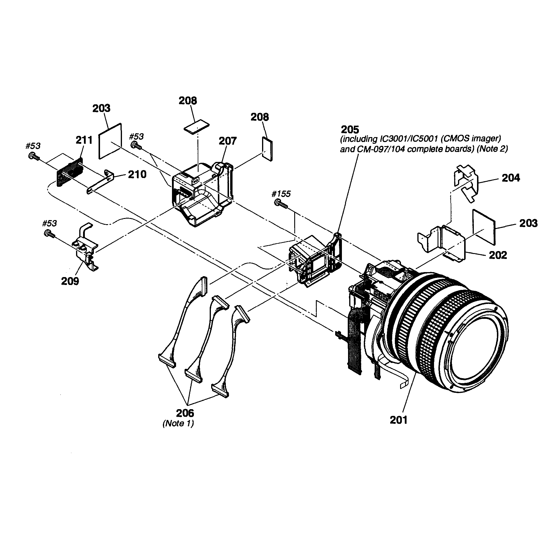 Lens assy