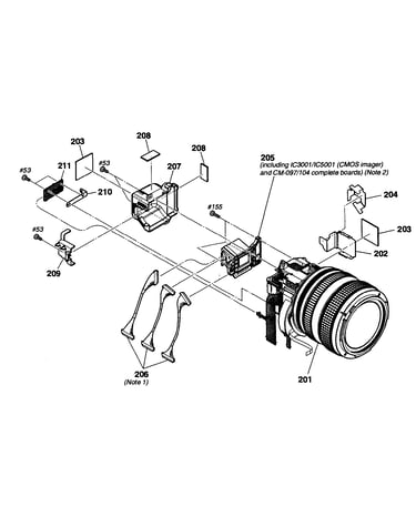 Lens assy