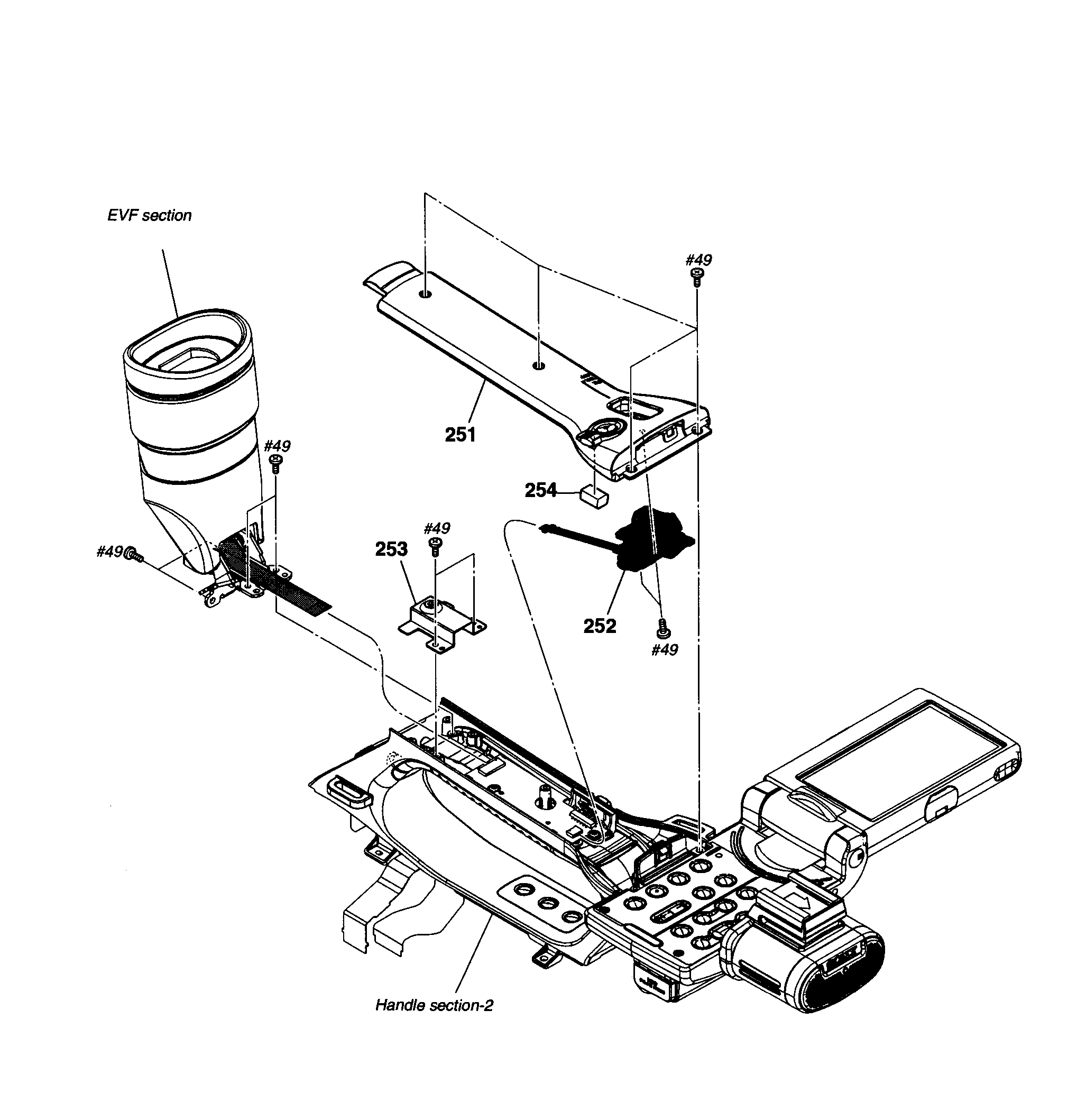 Handle assy 1