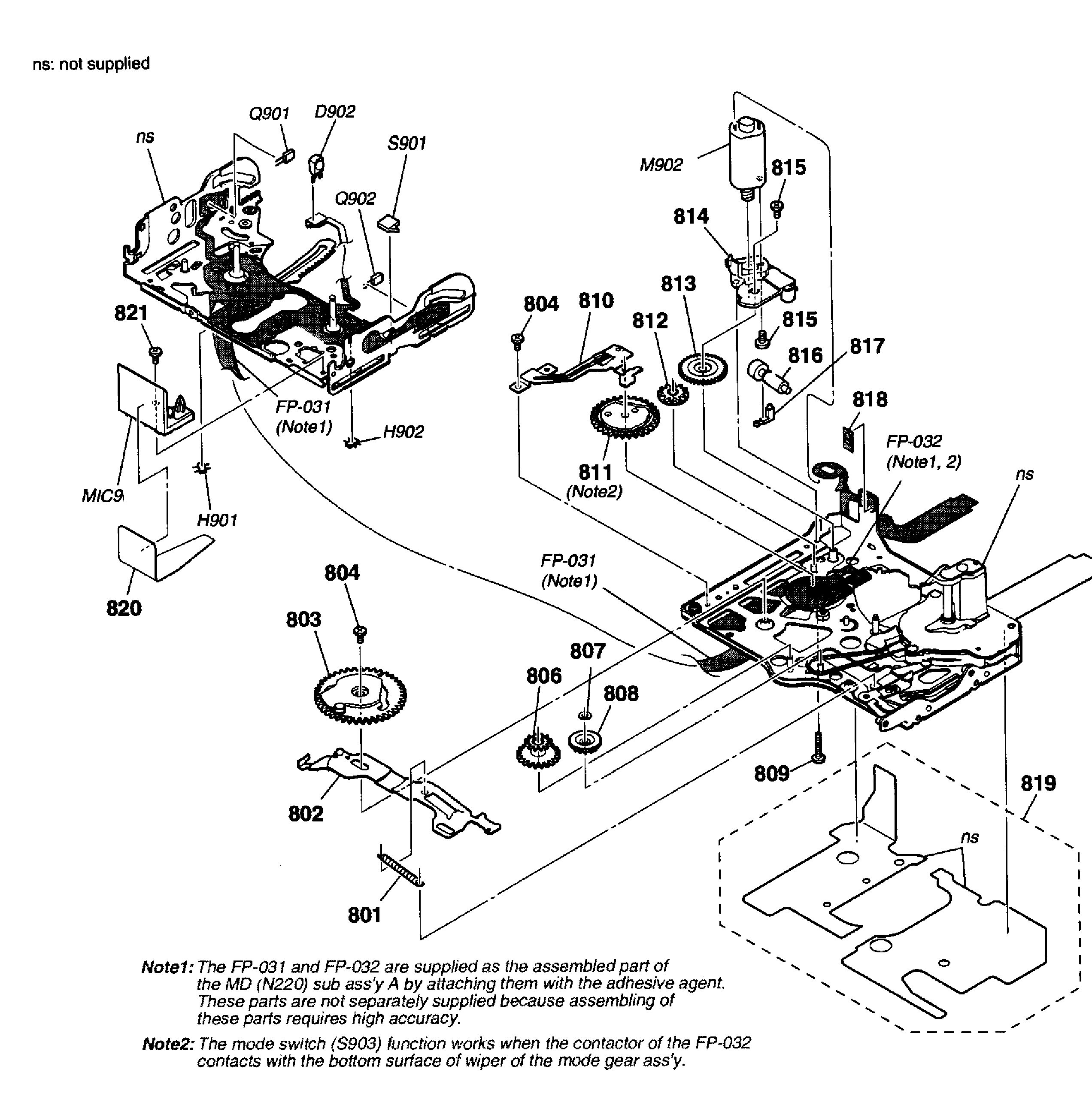 DECK ASSY 3