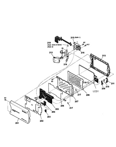 Lcd assy
