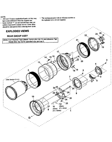Lens-rear