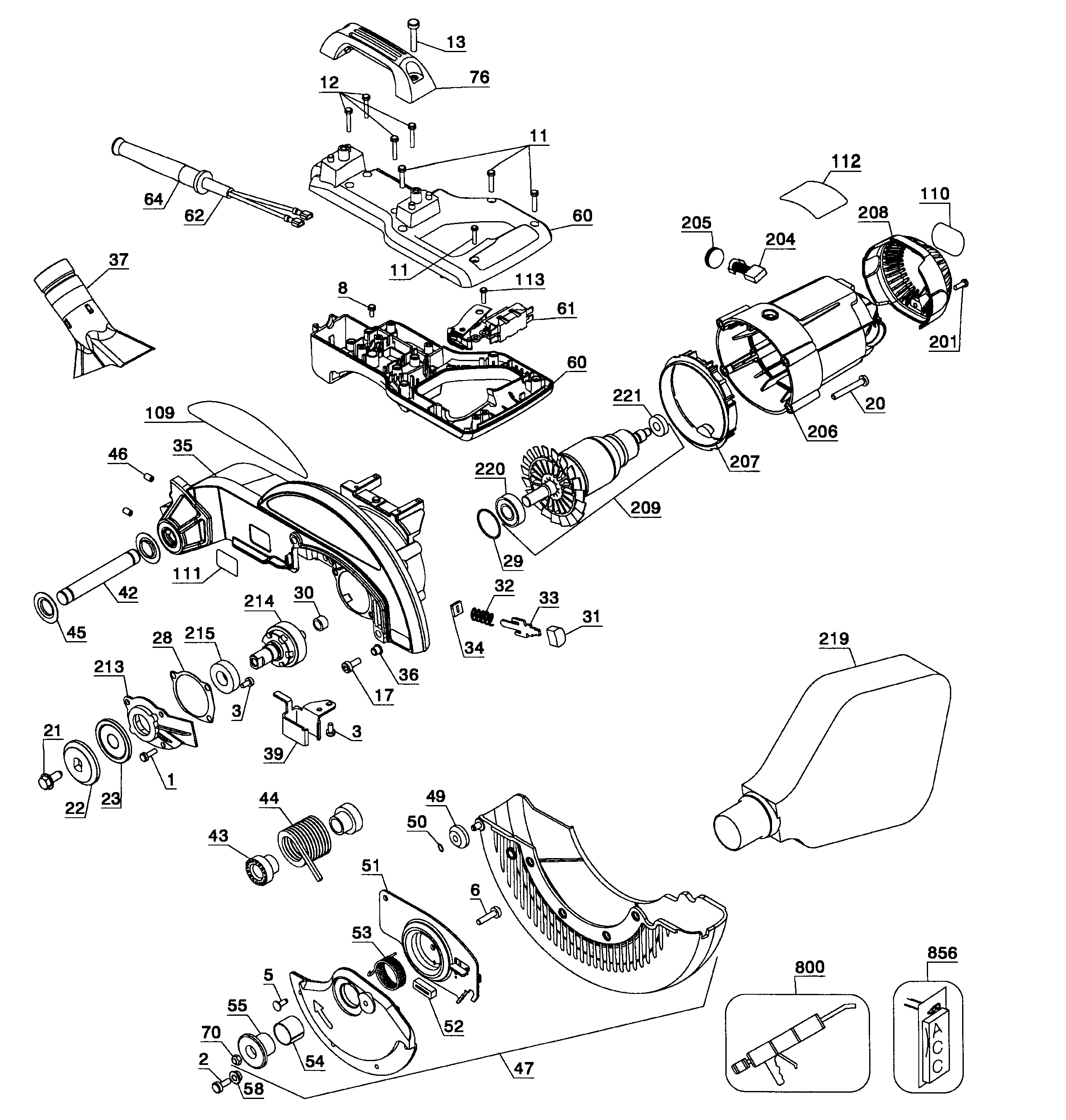 Arm assy