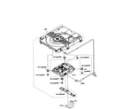 Sony HBD-TZ140 dvd mechanism diagram