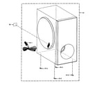 Panasonic SB-BTT190P woofer diagram