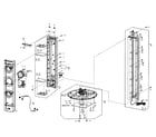 Panasonic SB-BTT195P speaker diagram