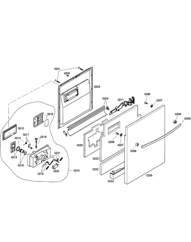 Door assy