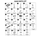 MD Sports 38406 table parts diagram