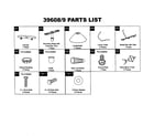 MD Sports 39608 table parts 2 diagram