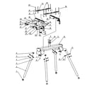 Craftsman 32016492 tool stand diagram