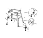 Craftsman 32022305 tool stand diagram