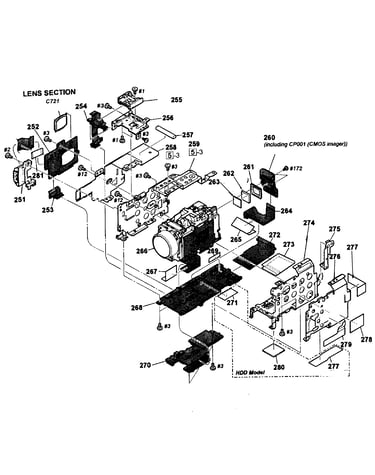 Lens assy
