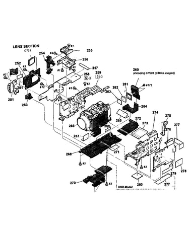 Lens assy