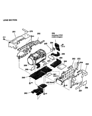 Lens assy