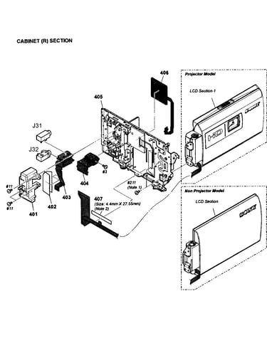 Rear assy
