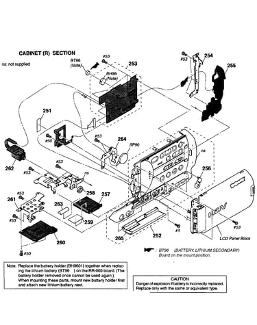Rear assy