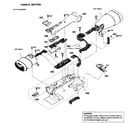 Sony HDR-FX7 handle assy diagram