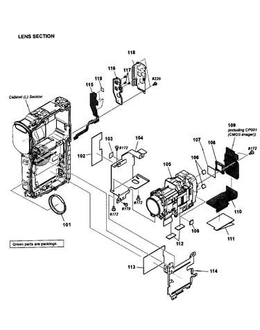 Lens assy