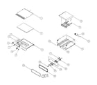 Dacor TDWO27 chassis assy diagram