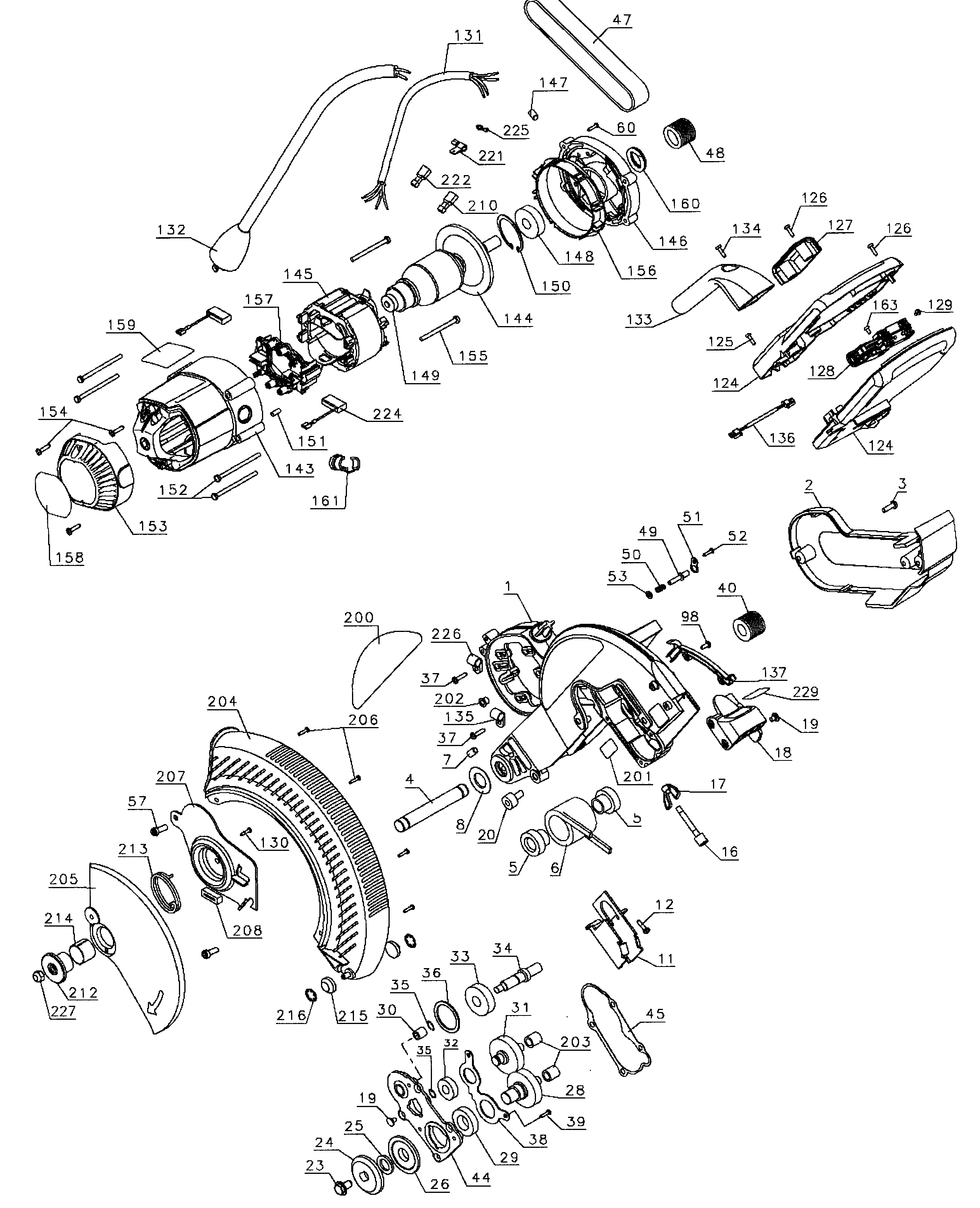 Arm assy