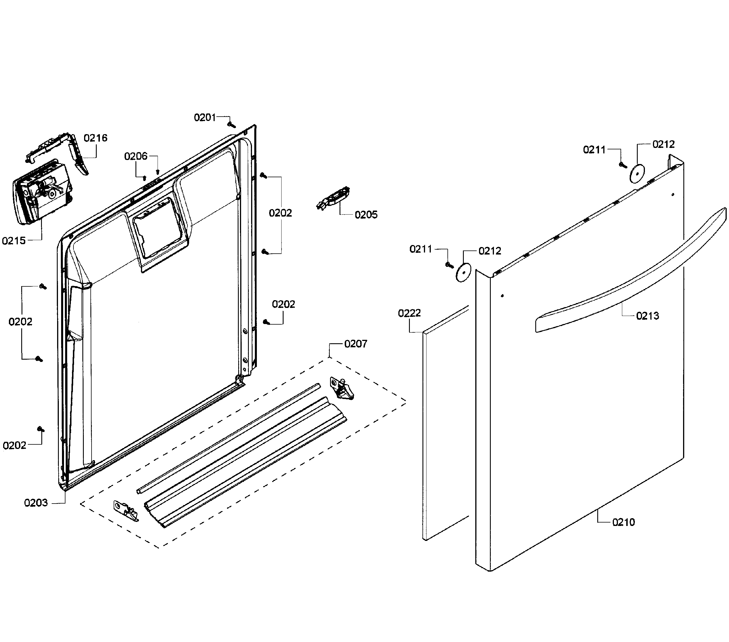 Door assy