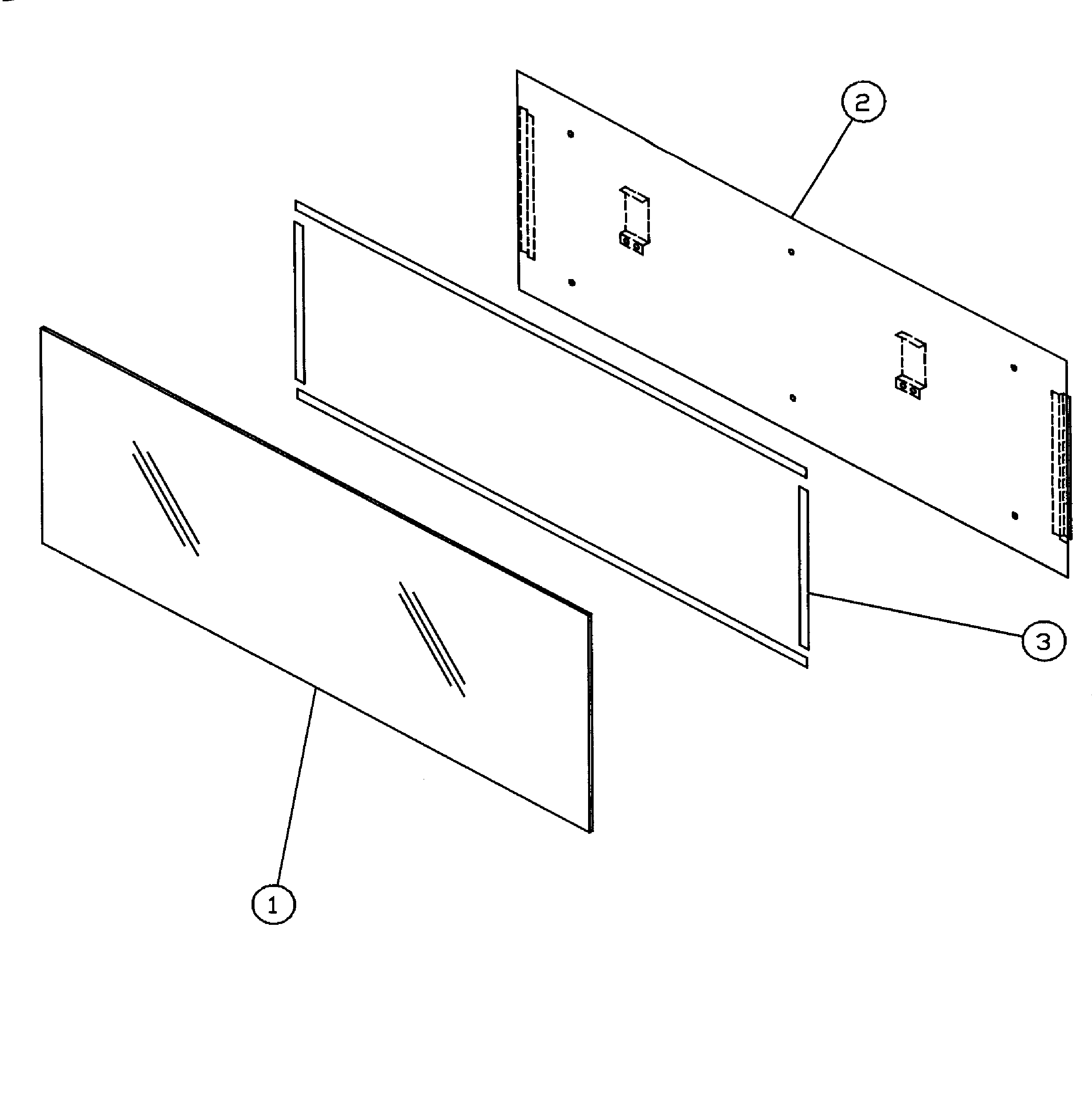 Back panel