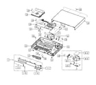 Samsung HT-E6730W/ZA-MF01 cabinet parts diagram