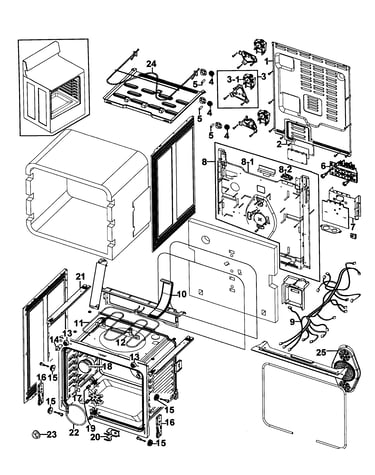 Cavity assy