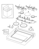 Cooktop assy