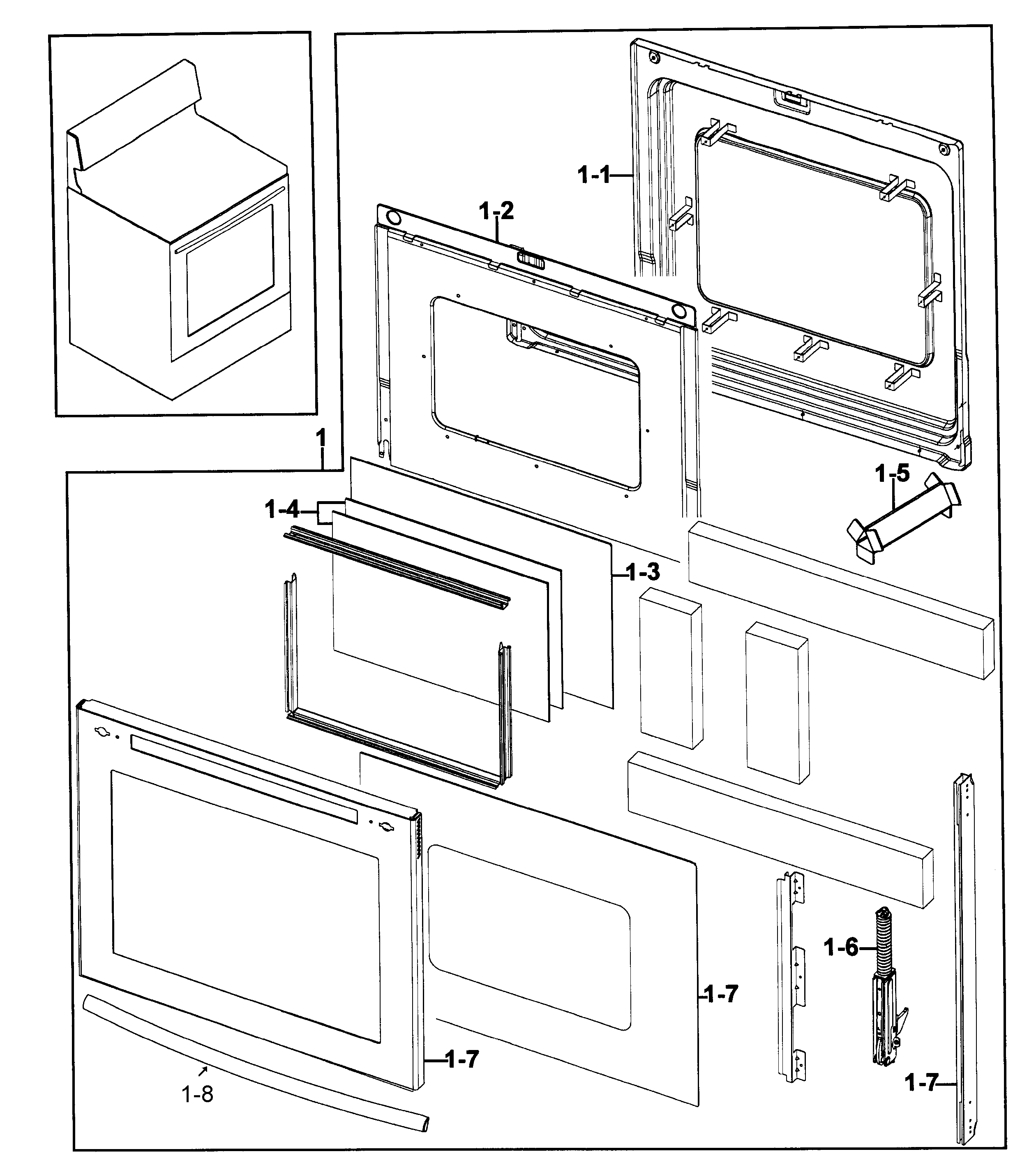 Door assy