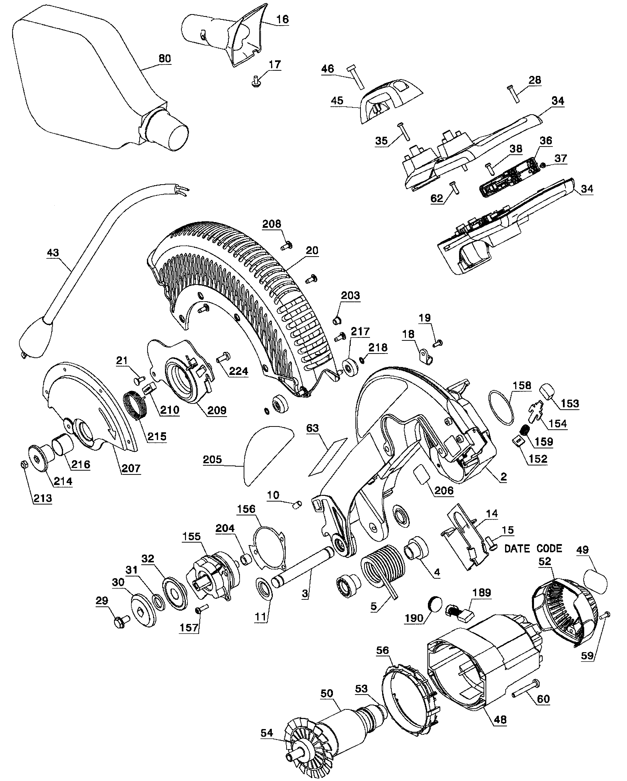 Arm assy