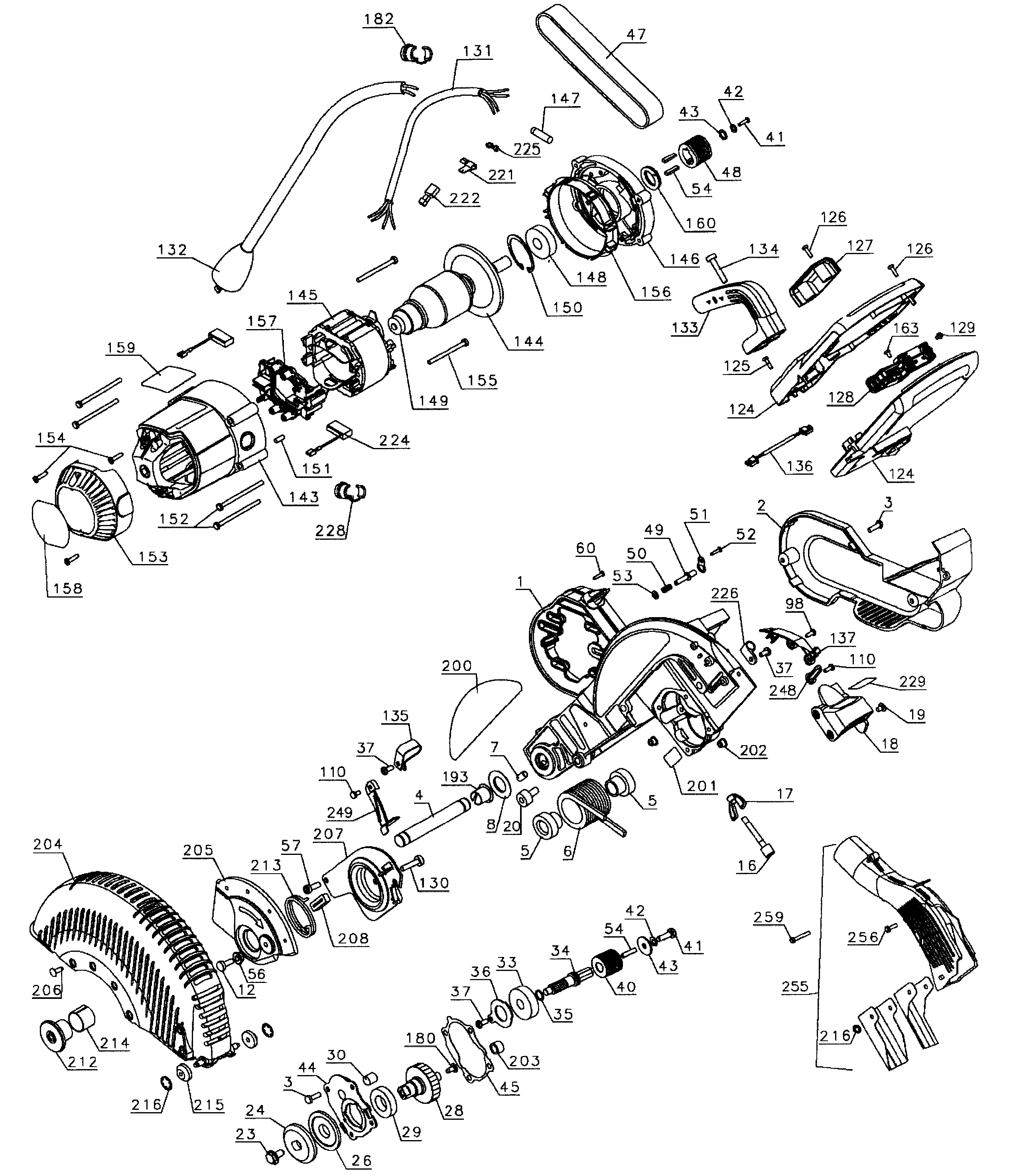 Arm assy