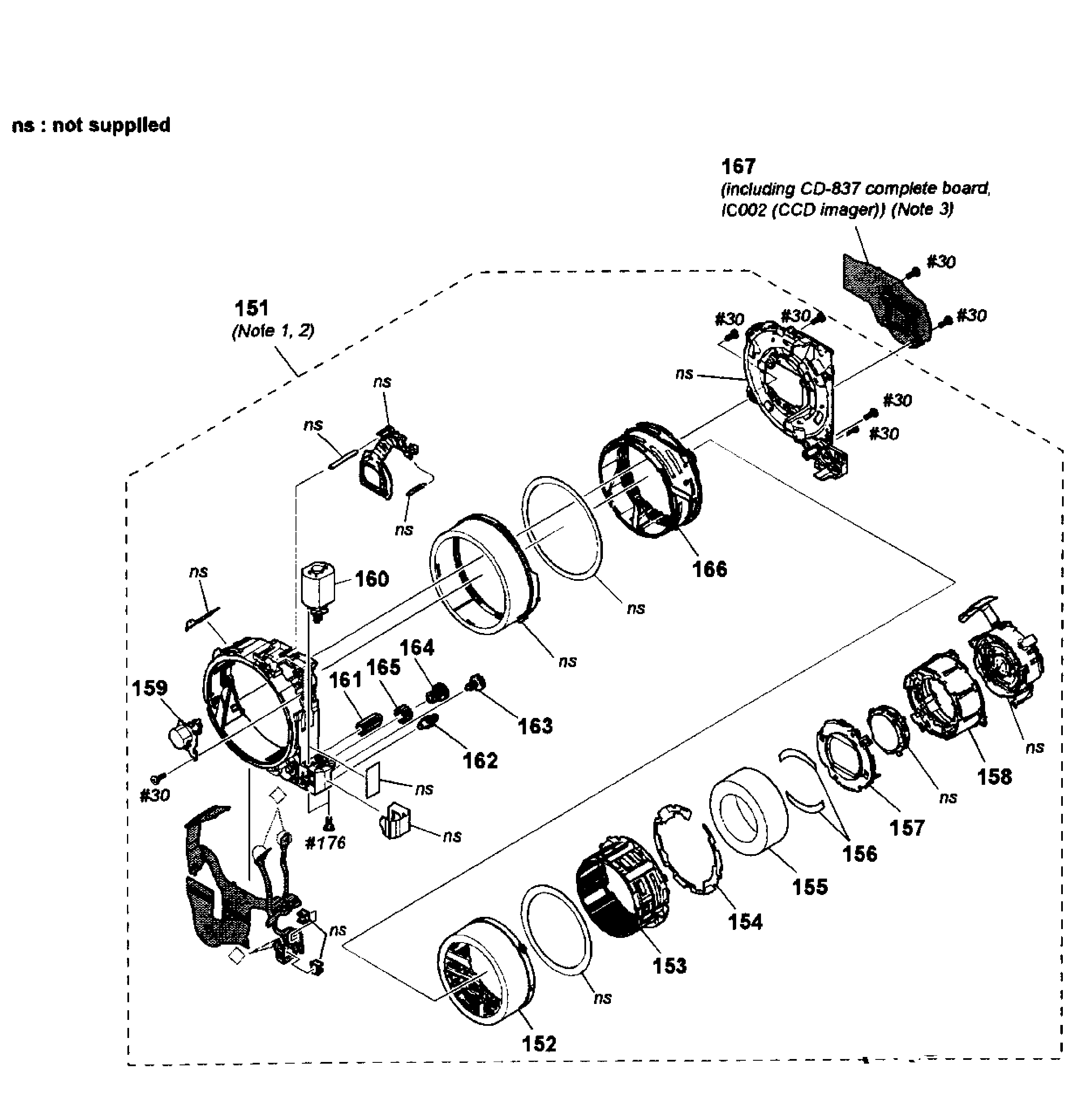Lens assy