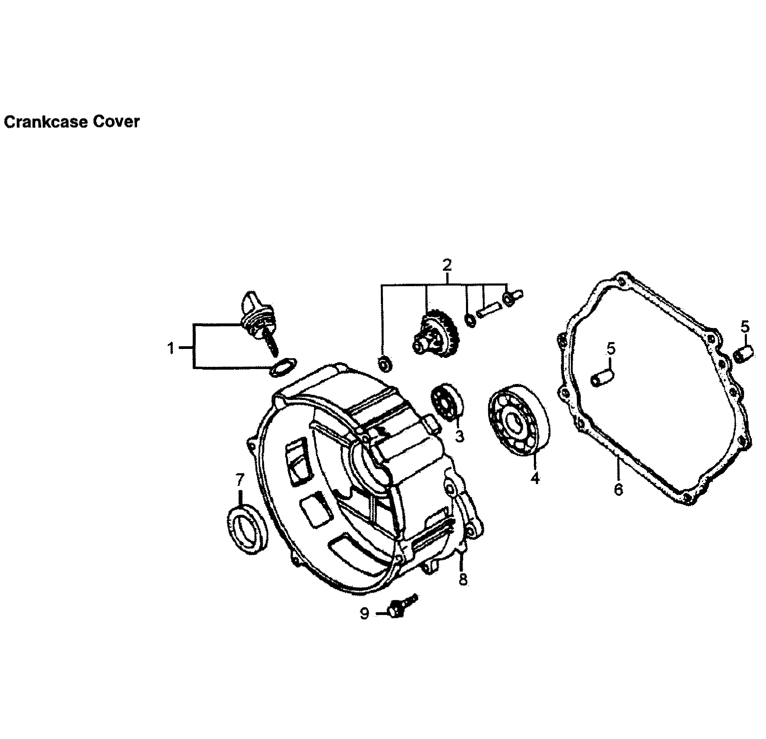 Crankcase cover