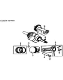 Crankshaft/piston