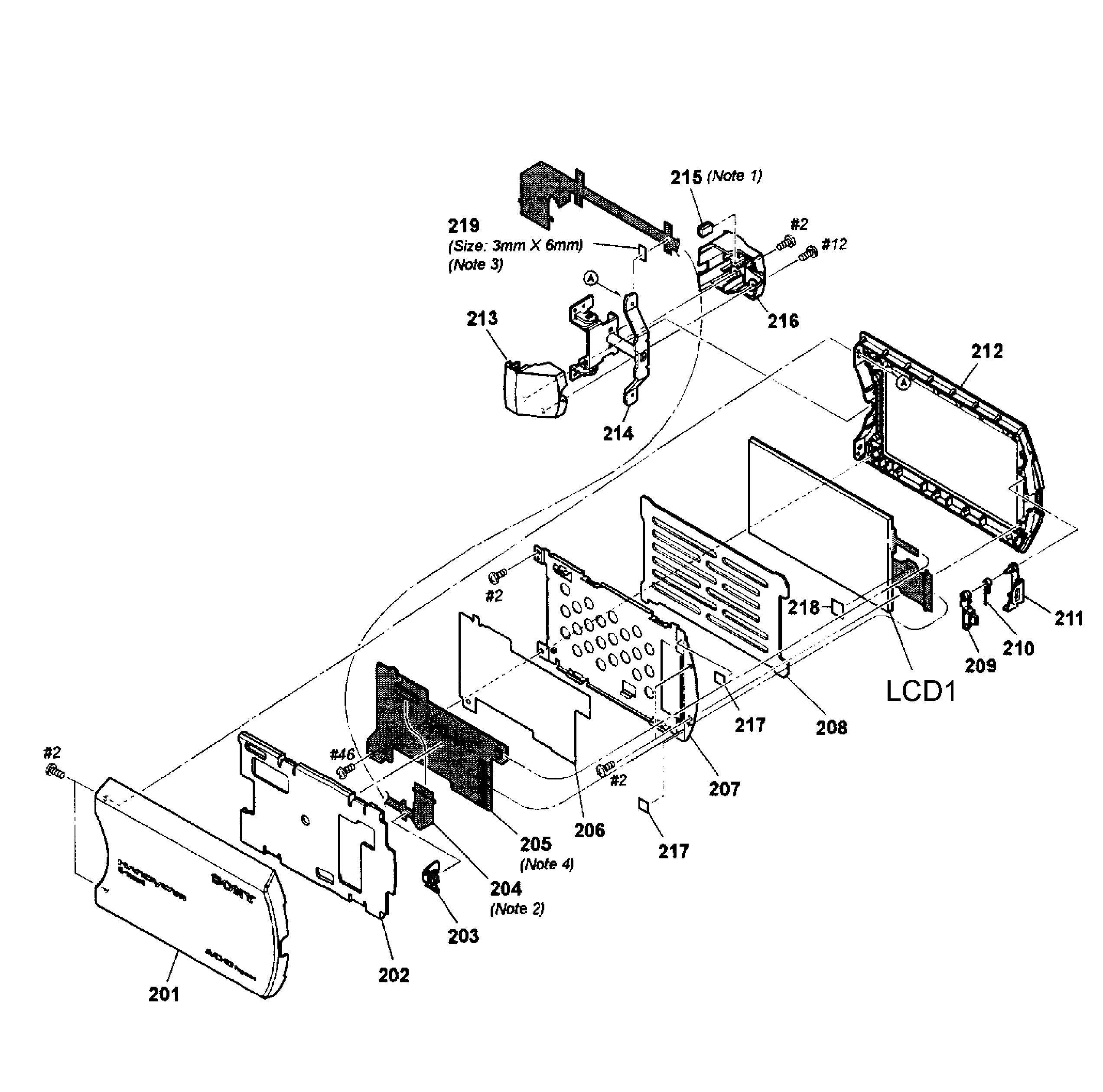 Lcd assy